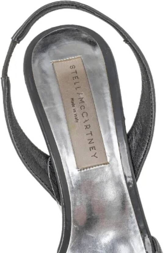Stella McCartney Pre-owned Leather sandals Gray Dames