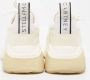 Stella McCartney Pre-owned Leather sneakers White Dames - Thumbnail 4