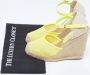 Stella McCartney Pre-owned Mesh heels Yellow Dames - Thumbnail 9