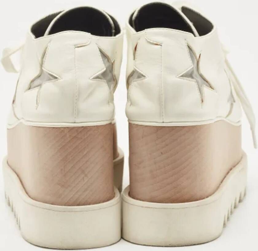 Stella McCartney Pre-owned Mesh sneakers White Dames