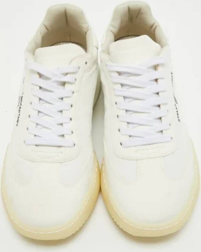 Stella McCartney Pre-owned Nylon sneakers White Dames