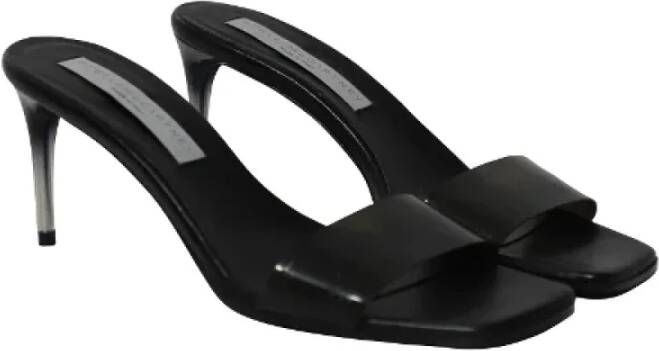 Stella McCartney Pre-owned Plastic sandals Black Dames