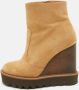 Stella McCartney Pre-owned Suede boots Brown Dames - Thumbnail 2