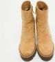 Stella McCartney Pre-owned Suede boots Brown Dames - Thumbnail 3