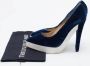 Stella McCartney Pre-owned Velvet heels Blue Dames - Thumbnail 9