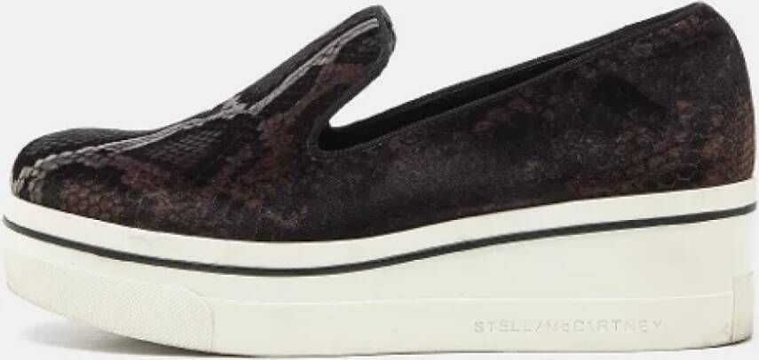 Stella McCartney Pre-owned Velvet sneakers Multicolor Dames