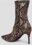 Stella McCartney Python Print Enkellaarsjes met Hak - Thumbnail 2