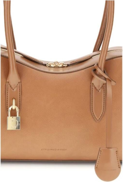 Stella McCartney Ryder Schoudertas met Logo Hangslot