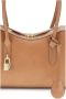 Stella McCartney Bruine Leren Tassen met Hangslot Detail - Thumbnail 2