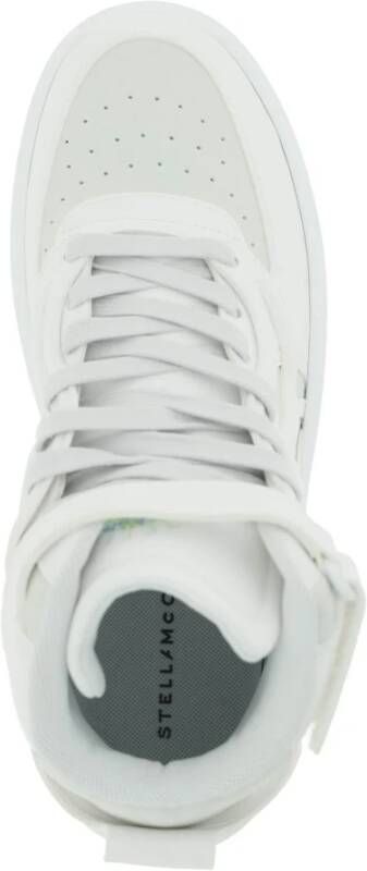 Stella Mccartney S-Wave High Top Sneakers White Dames