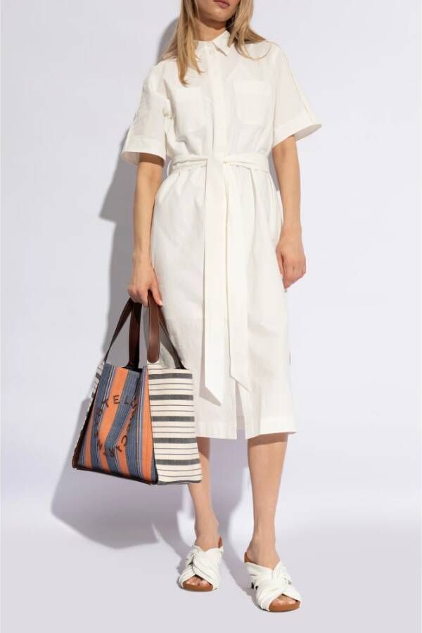 Stella Mccartney Sandalettes met hak White Dames