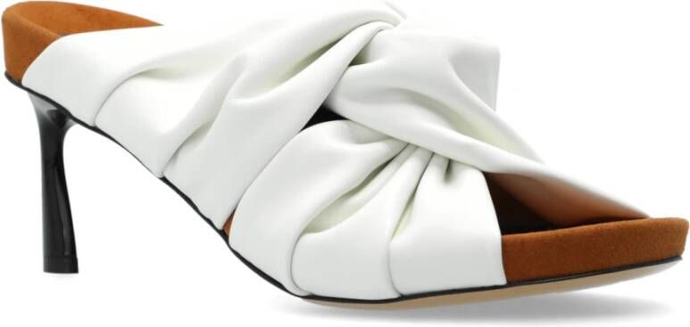 Stella Mccartney Sandalettes met hak White Dames