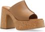 Stella Mccartney Matte Skyla Mules met Medium Hak Brown Dames - Thumbnail 4