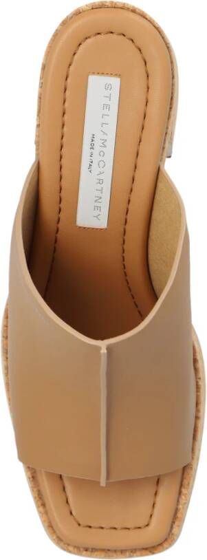 Stella Mccartney Skyla platform mules Beige Dames