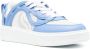Stella McCartney Blauwe Leren Sneakers met Logo Detail - Thumbnail 4