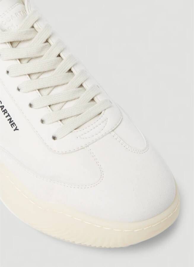 Stella Mccartney Sneakers met dikke zool en veters Wit Dames