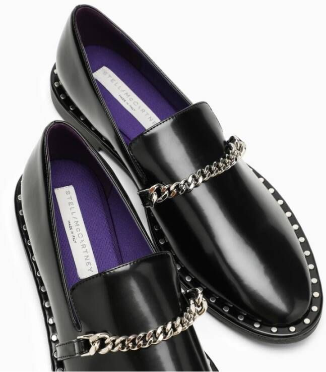 Stella Mccartney Stijlvolle Mocassins voor Mannen en Vrouwen Black Dames