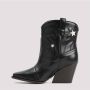 Stella Mccartney Texaanse enkellaarzen met sterrenborduursel Black Dames - Thumbnail 5