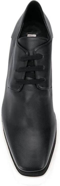 Stella Mccartney Zwarte Elyse Studs Veterschoenen Black Dames