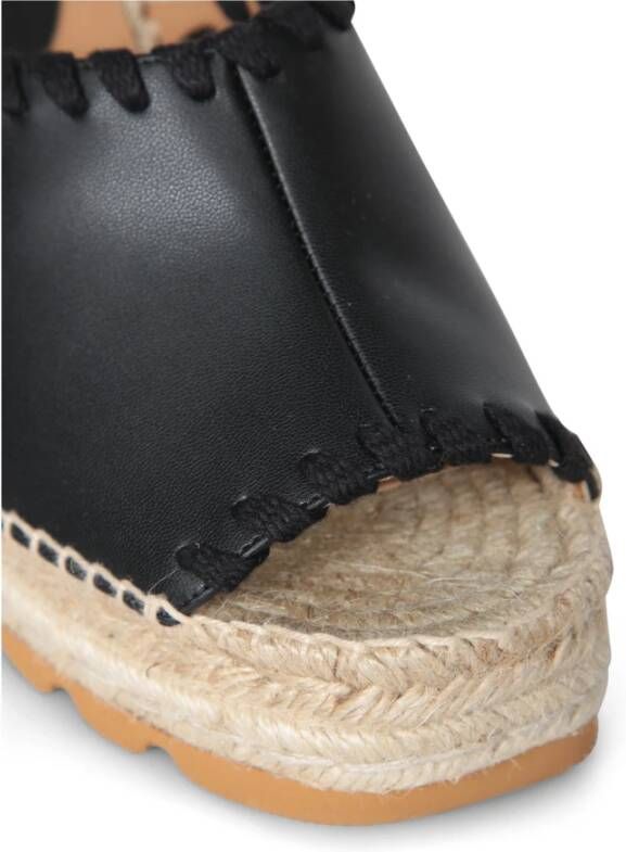 Stella McCartney Zwarte Espadrilles voor Vrouwen