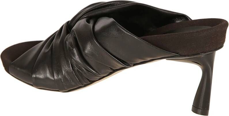 Stella Mccartney Zwarte hoge hak sandalen Black Dames
