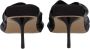 Stella McCartney Zwarte Leren Stiletto Hakken Sandalen - Thumbnail 2