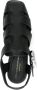 Stella Mccartney Sandalen Black Wedge Sandals With Adjustable Ankle Strap in zwart - Thumbnail 10