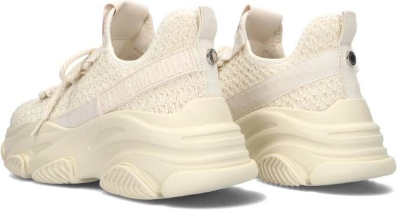 Steve Madden Beige Geweven Textiel Sneaker Project