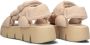 Steve Madden Beige Plateau Sandalen Bonkers-C Beige Dames - Thumbnail 9