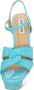 Steve Madden Blauwe Enkelband Sandalen Blue Dames - Thumbnail 2