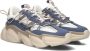 Steve Madden Blauwe Spectator Lage Sneakers Multicolor Dames - Thumbnail 3