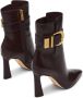 Steve Madden Bruine Leren Enkellaarzen - Thumbnail 2