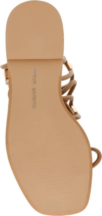 Steve Madden Bruine leren sandalen