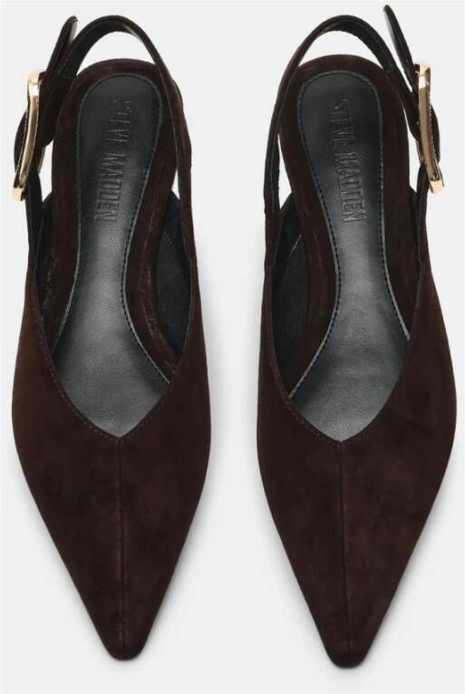 Steve Madden Bruine platte schoenen voor vrouwen