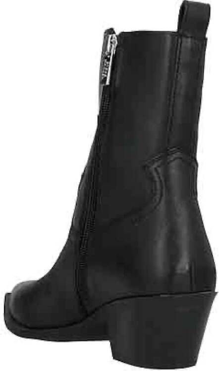 Steve Madden Cowboy Boots Black Dames