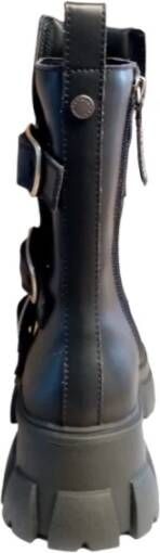 Steve Madden Dames Enkellaarzen Transfixed Leat Smstransfixed Black Dames