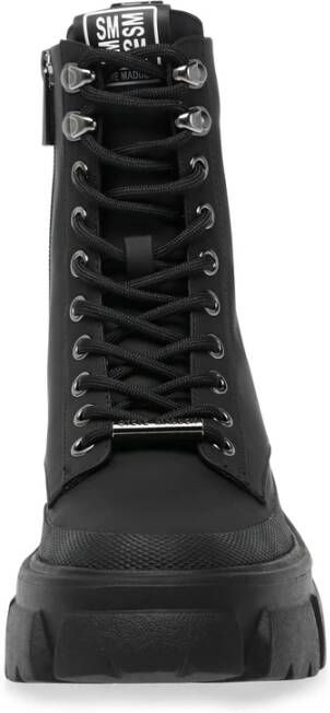 Steve Madden Stijlvolle Veterschoenen Zwart Dames