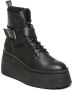 Steve Madden Pinaco Veterschoenen voor dames Zwart Dames - Thumbnail 3