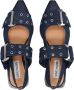 Steve Madden Denim Sandalen met Zilveren Metalen Details - Thumbnail 2