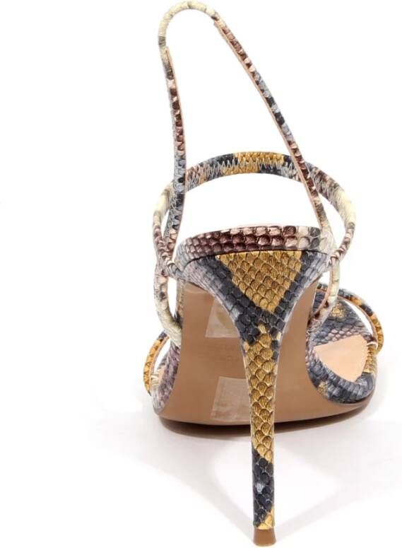 Steve Madden Eco Leren Sandalen Multi Snak Stijl