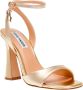 Steve Madden Elegante Leren Hoge Hak Sandalen Yellow Dames - Thumbnail 7