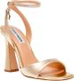 Steve Madden Elegante Leren Hoge Hak Sandalen Yellow Dames - Thumbnail 3