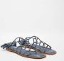 Steve Madden Flat Sandals Blue Dames - Thumbnail 2