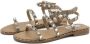 Steve Madden Flat Sandals Beige Dames - Thumbnail 2