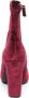 Steve Madden Fluwelen bordeaux enkellaars - Thumbnail 2