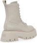 Steve Madden Gevechtslaarzen Over-Ride White Dames - Thumbnail 7