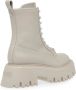 Steve Madden Gevechtslaarzen Over-Ride White Dames - Thumbnail 6