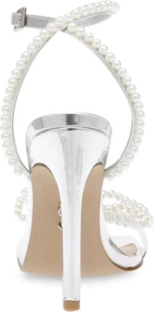 Steve Madden Glamour Zilveren Sandalen Gray Dames
