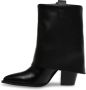 Steve Madden Lark Zwarte Western Stijl Enkellaars Black Dames - Thumbnail 4