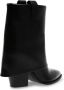 Steve Madden Lark Zwarte Western Stijl Enkellaars Black Dames - Thumbnail 6